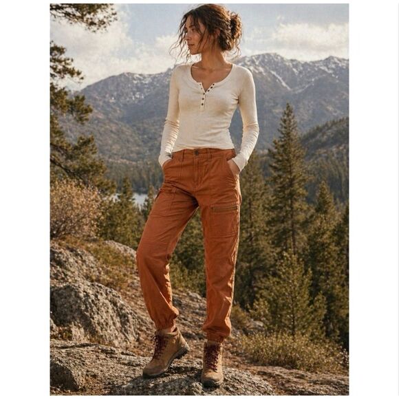 REI Pants - REI Co-op Women's Trailsmith Jogger Pants in Burnt Orange Size 6